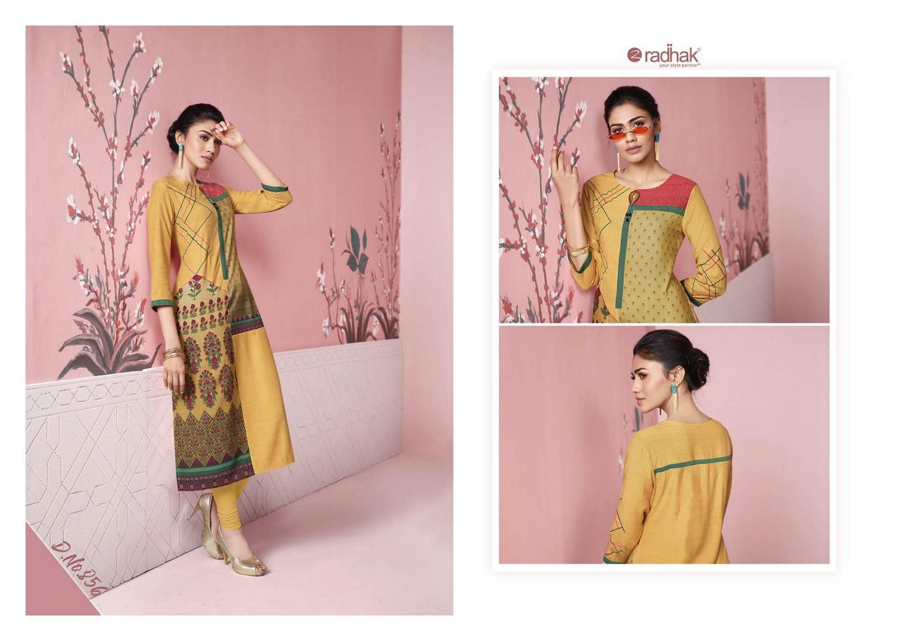 Radhak Rukmee Vol 8 Rayon Fancy Summer Wear Kurtis Online Market Surat Wholesale