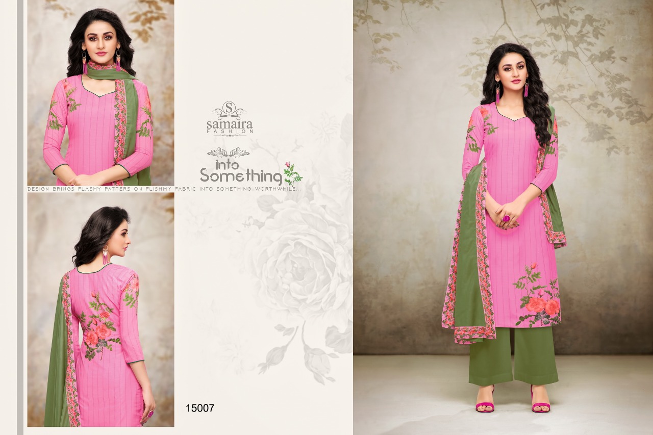 Samaira Fashion Hillary Catalog Muslin Digital Prints Fancy Salwar Kameez Wholesale Price