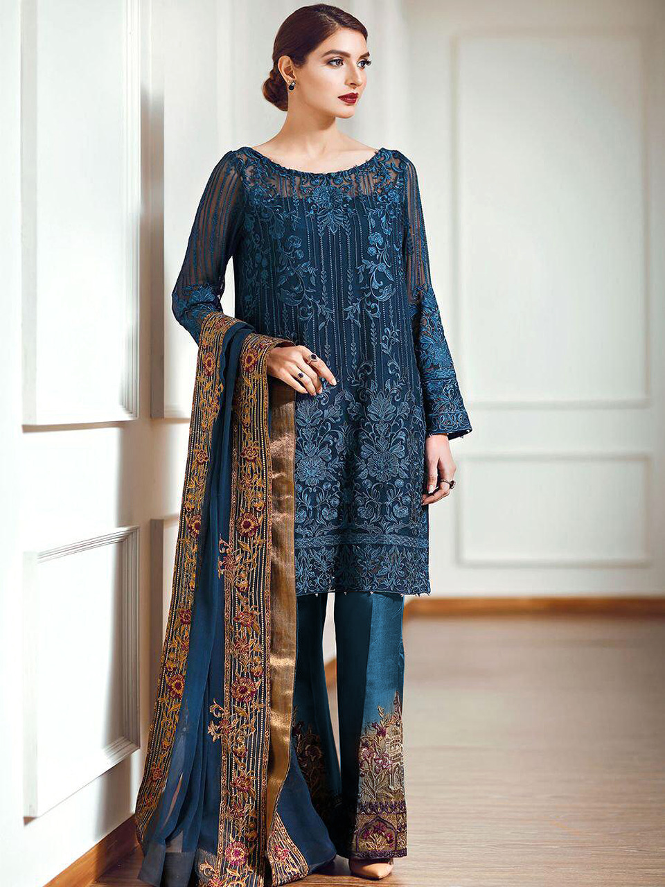 Charizma Designer Firdaus Nx Collection 19 Wholesale Pakistani Suits Supplier