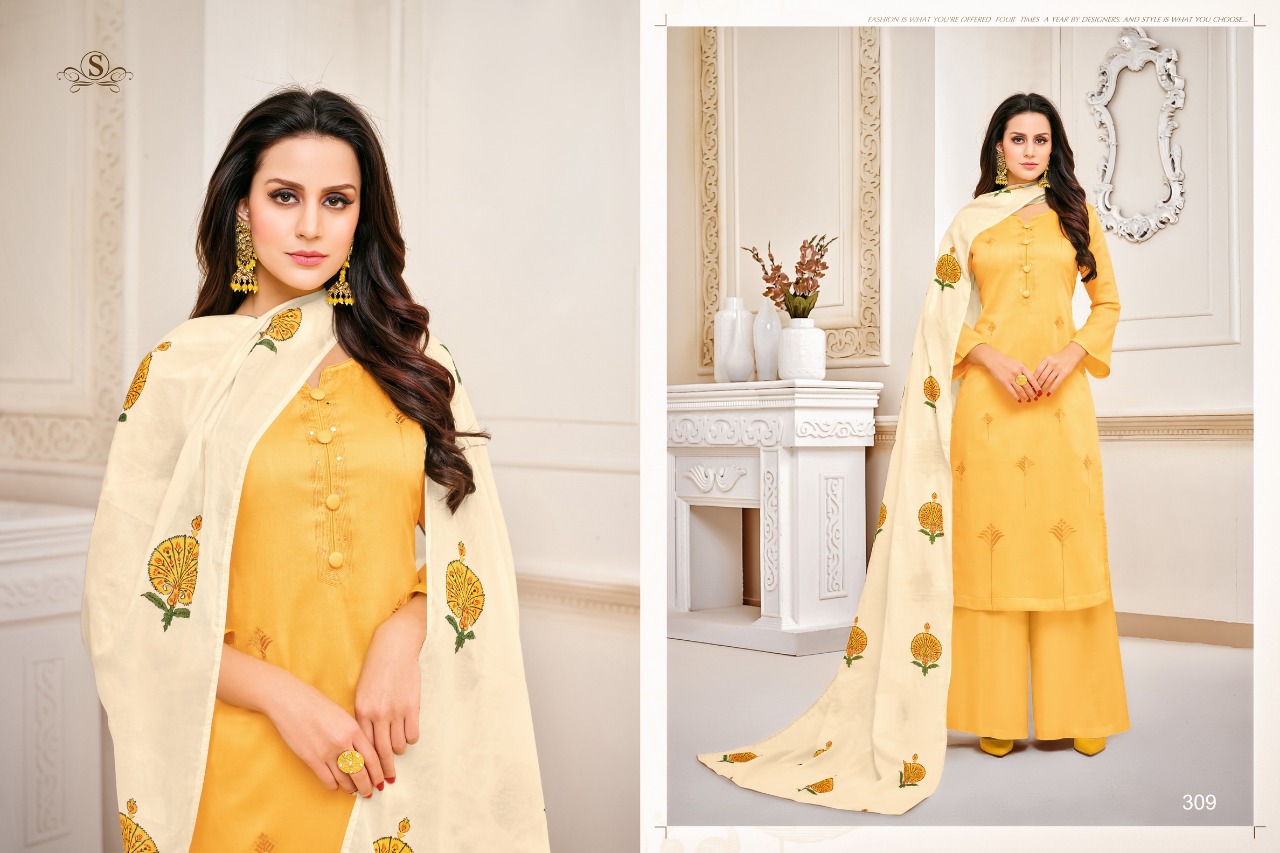 Samaria Aabida Vol 4 Pure Cotton Punjabi Suits Collection Wholesale Rate