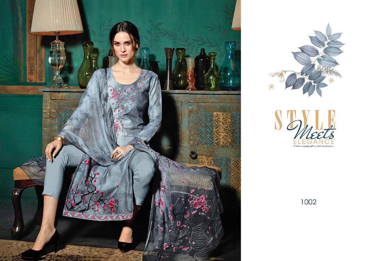 Fida Adonia Lawn Cotton Soft Material Unstich Salwar Kameez Wholesale Dealer Manufacturer Supplier At Surat