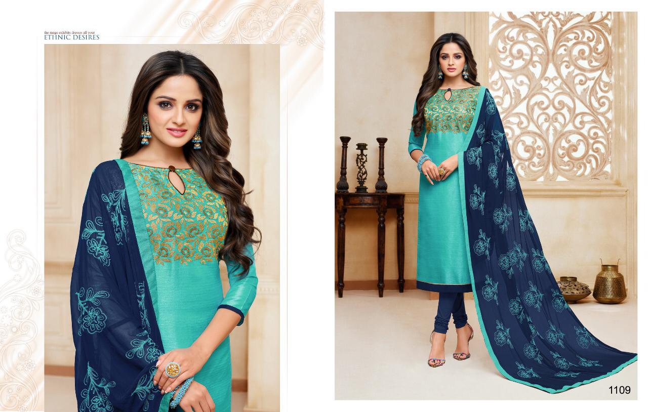 Kasmeera Kaamini Silk Vol 3 Banarasi Silk Jeqaurd Suits Wholesale Rate