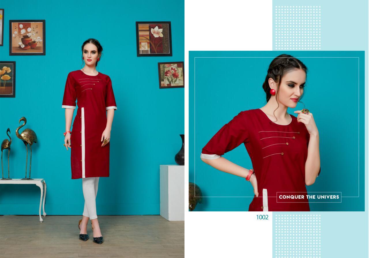 Amaaya Garment Gravity Vol 2 Straight Cotton Slub Kurti Wholesale Supplier Online Shopping Buy From Surat
