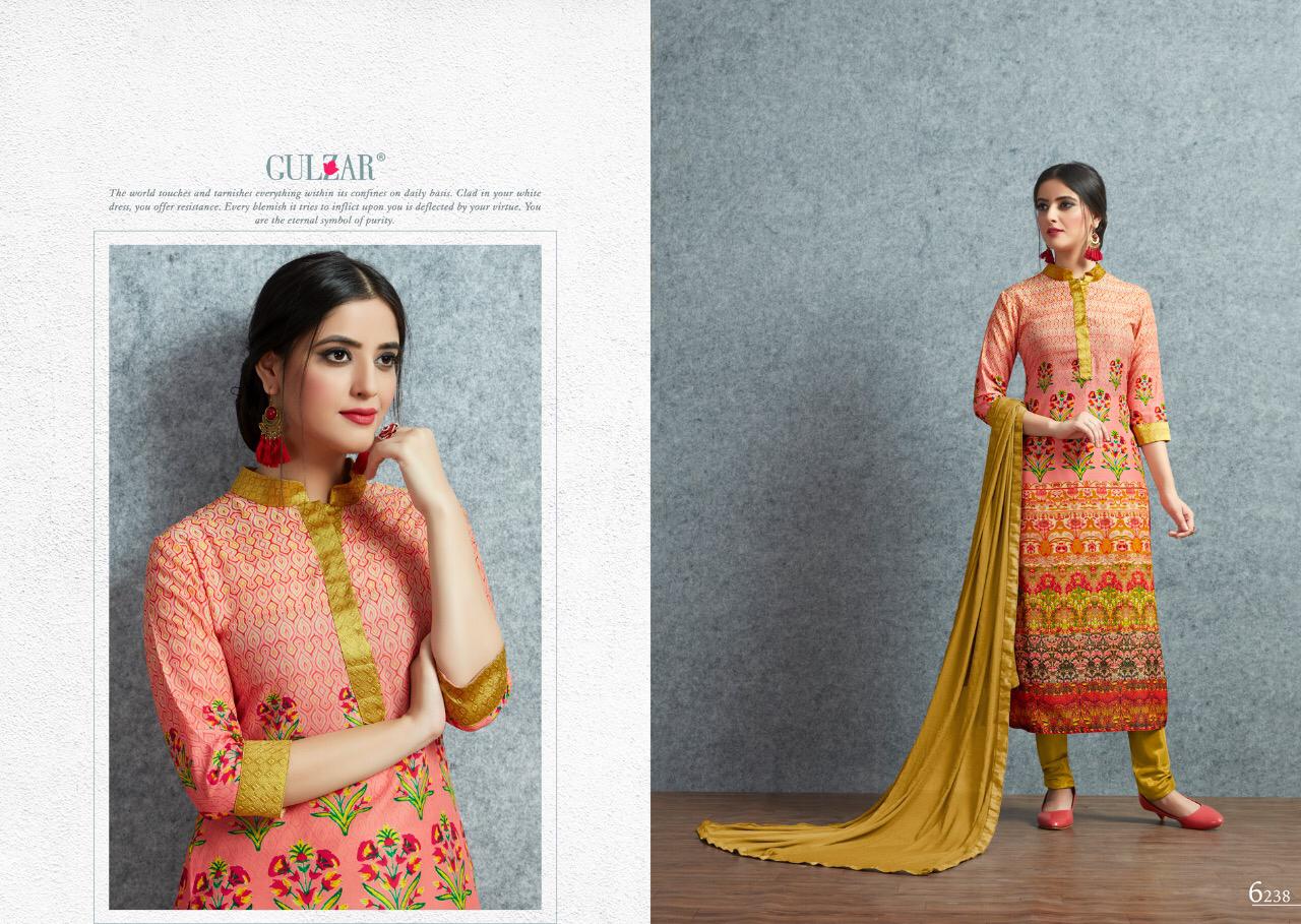 Gulzar Print Pitara Cotton Muslin Prints Designer Suits Collection Wholesale Rate