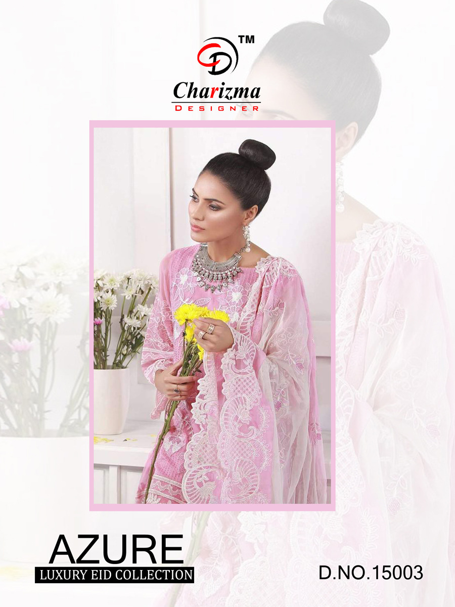 Charizma Azure Luxury Eid Special Georgette Pakistani Dress Material Wholesale Cheapest Price In India