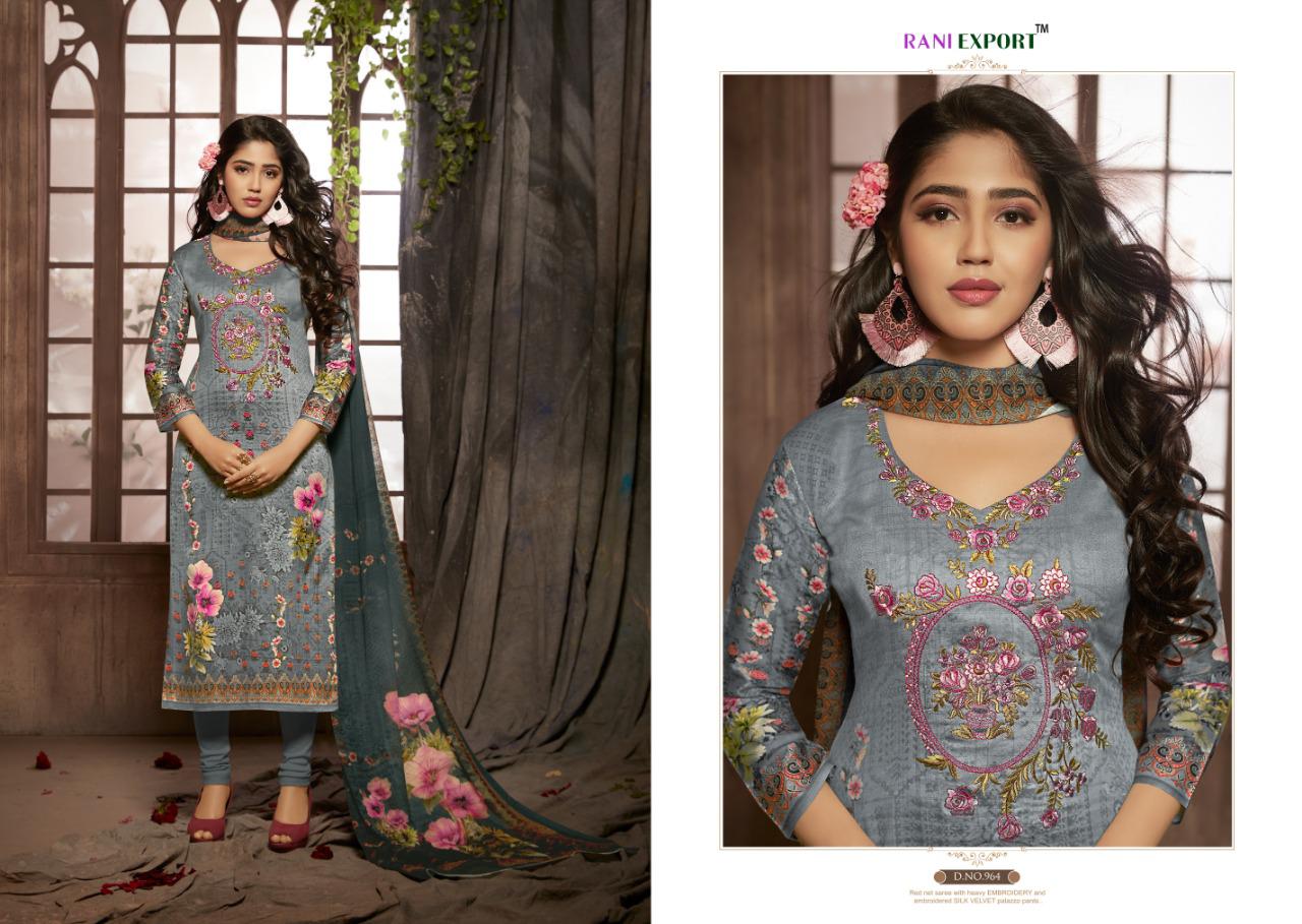 Rani Rozy Pure Jam Cotton Exclusive Digital Printed Salwar Kameez Collection Wholesale Supplier At Surat