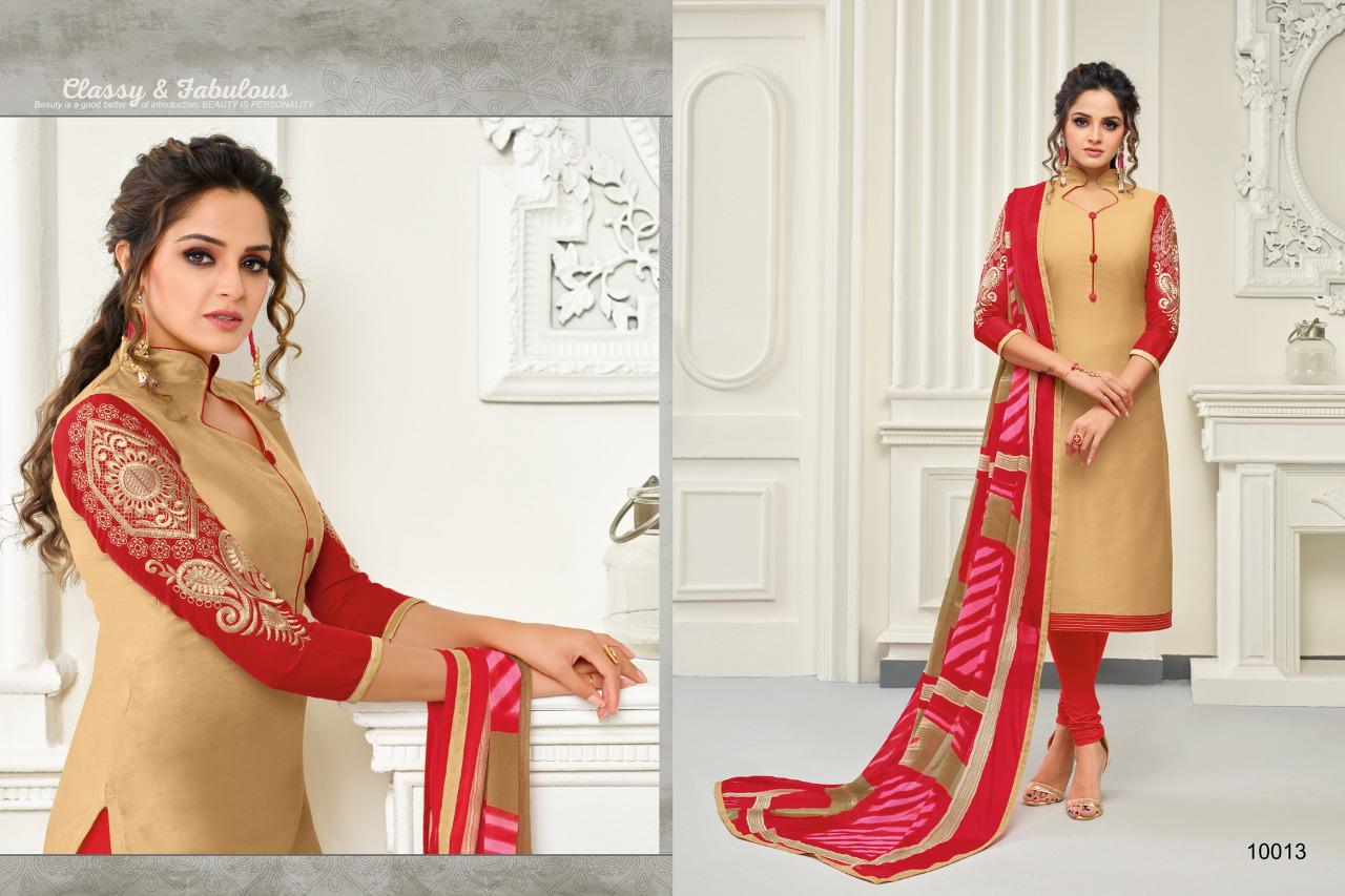 Shagun Lifestyle Oscar Vol 10 Mix Fabric Lowest Price Salwar Kameez Cataloge Wholesale Dealer At Surat