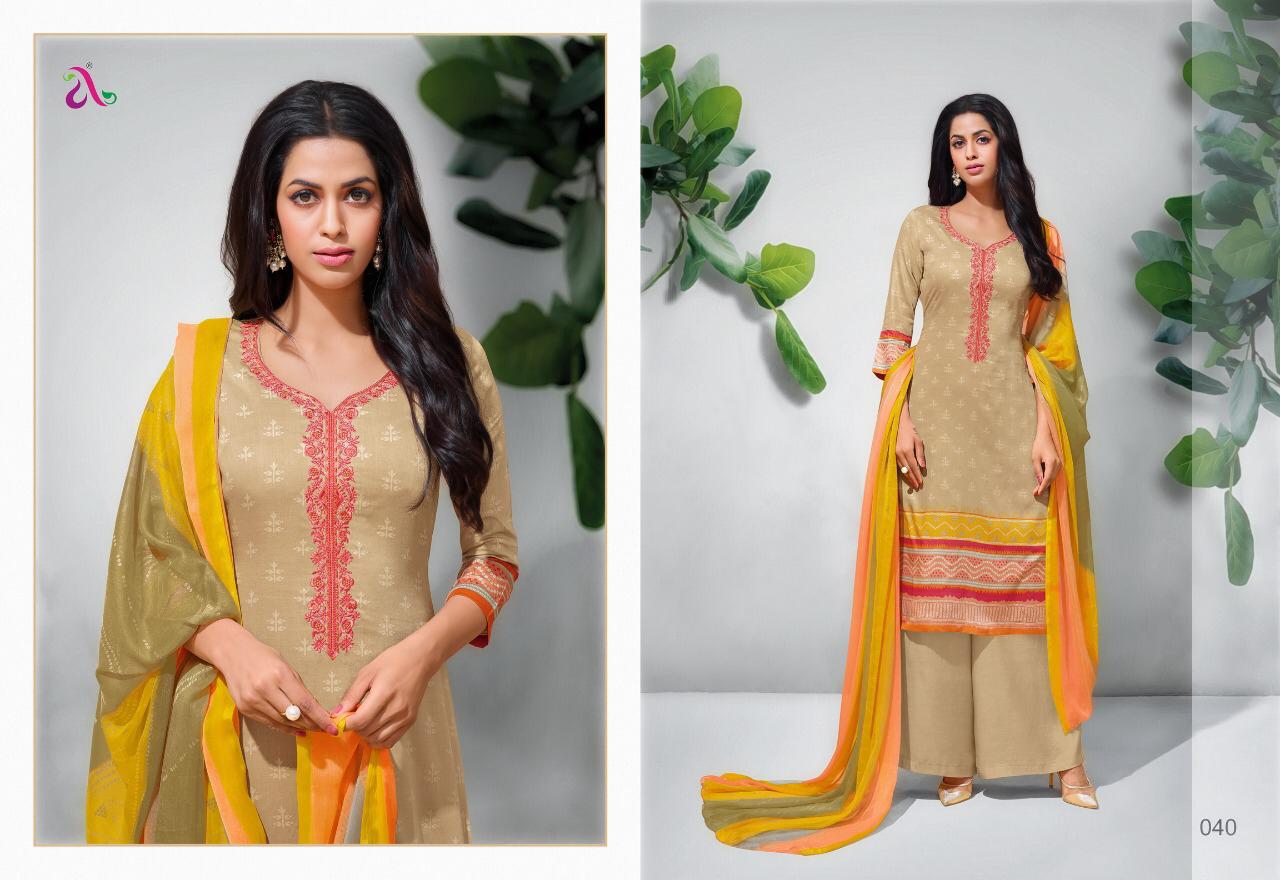 Angroop Plus Essence Pure Jam Silk Printed Dress Material Wholesale Cheapest Price In Surat