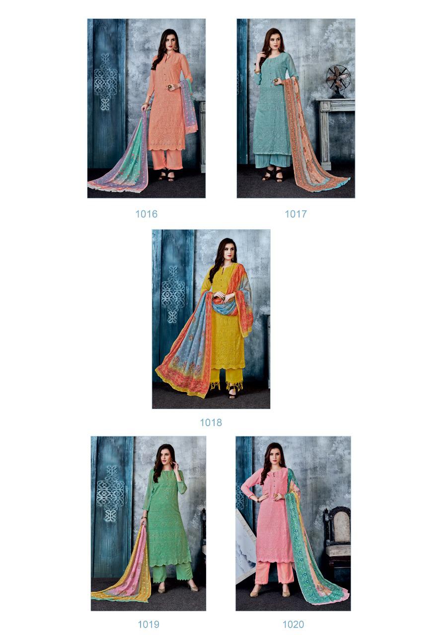 Sri Majesty Viscose Georgette Unstich Salwar Kameez Cataloge Wholesale Supplier Online Shopping Buy From Surat