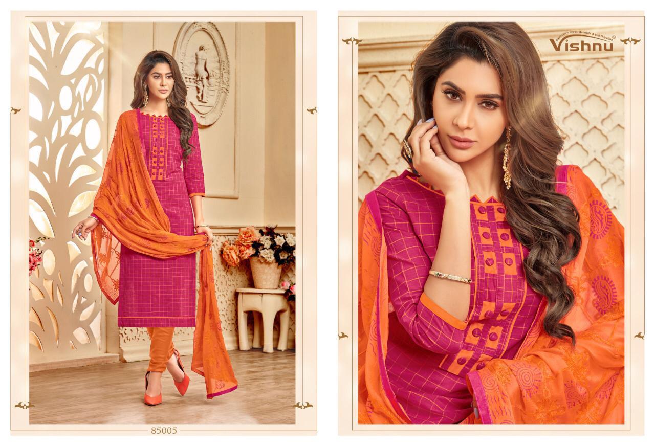 Vishnu Impex By Rehana Exclusive Cotton Checks Salwar Kameez Cataloge Wholesale Supplier Online Shopping Buy From Surat