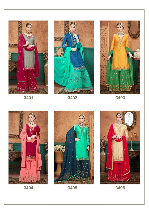 Lavli Fashion By Zarina Satin Georgette Pakistani Salwar Suit Wholesale Supplier Manufacturer In Surat