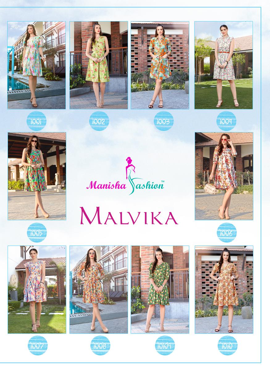 Manisha Fashion Malvika Vol 1 Spring Lycra Short Tops Collection Wholesale Rate