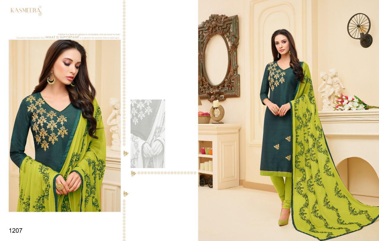 Kasmeera Kaamini Silk Vol 4 Catalog Banarasi Silk Suits Catalog Wholesale Rate