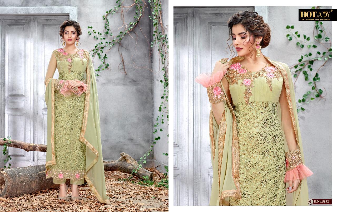 Arshiya By Hotlady 5151-5157 Series Party Wear Salwar Kameez Collection Wholesale Rates Surat