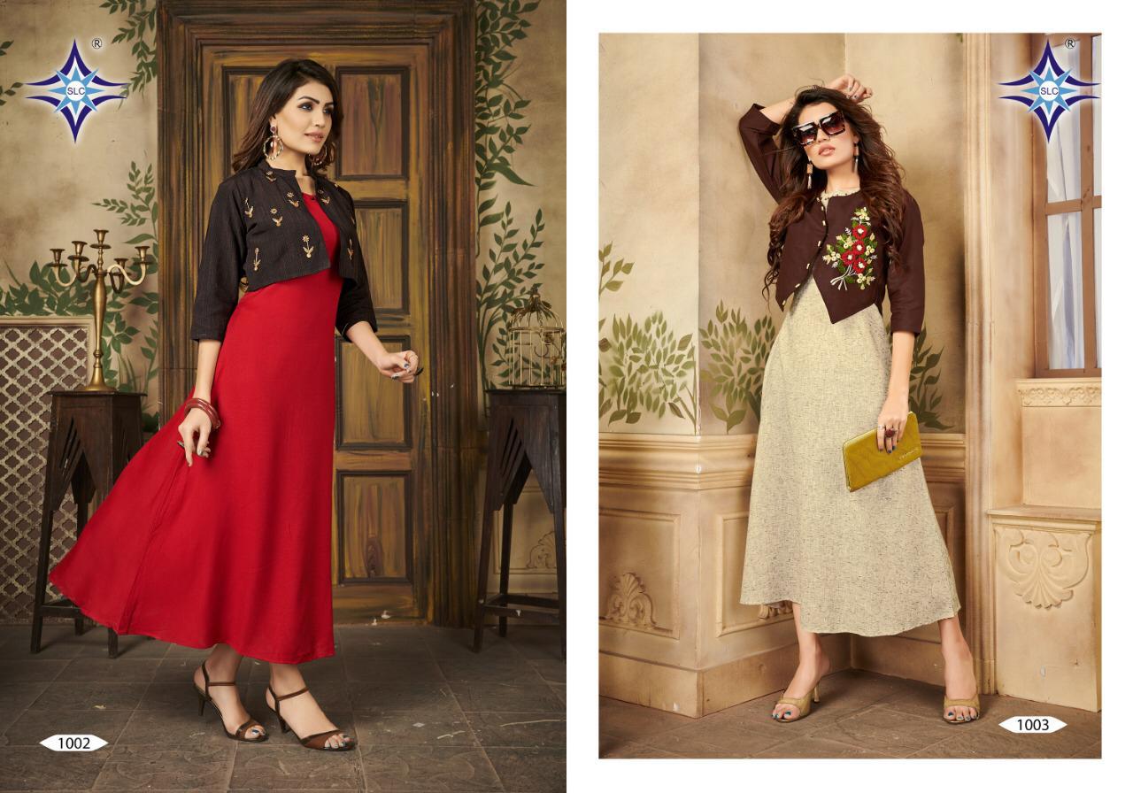 Poonam Designer Rangrez Georgette With chicken Work Long Gown Style Kurtis  collection | Fashion, Kurti, Long gown