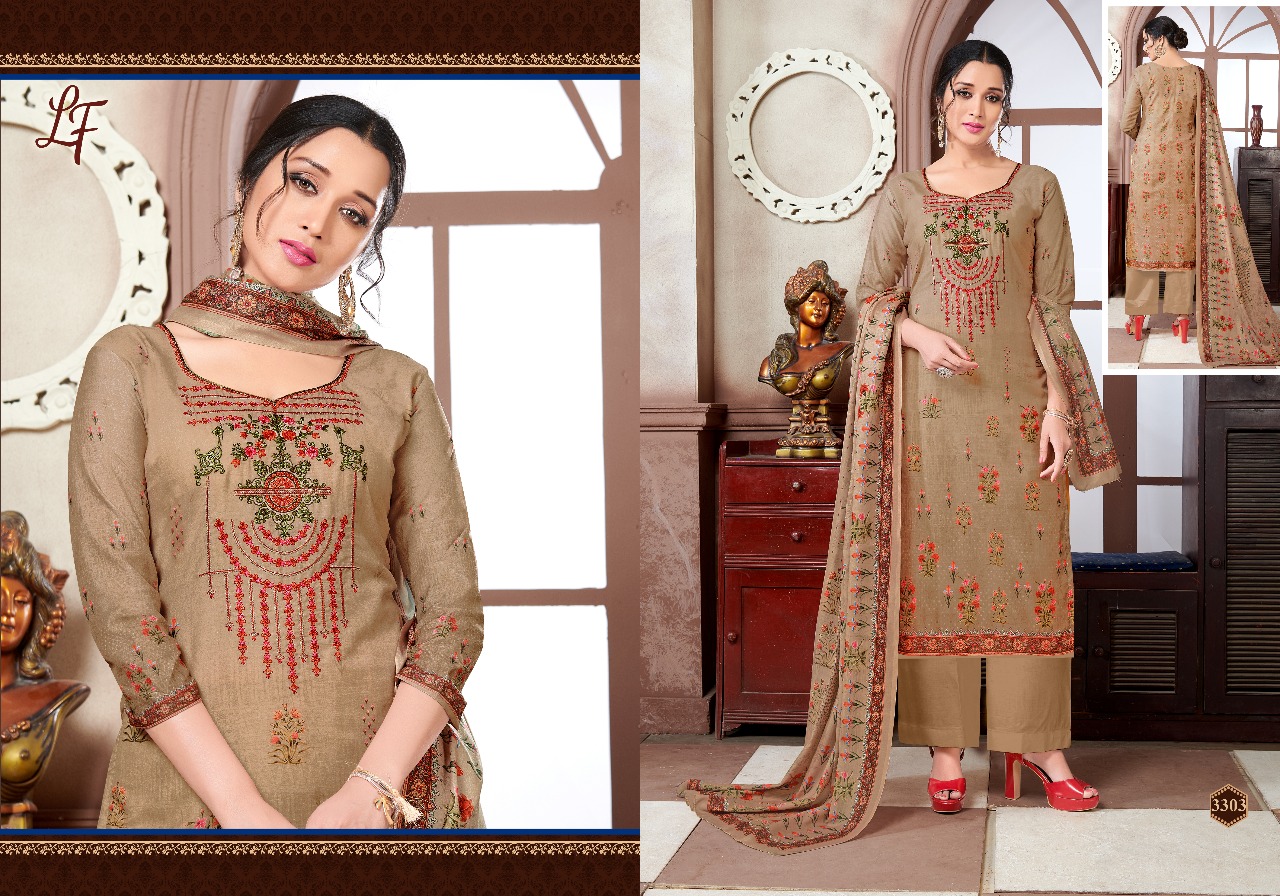 Lavli Fashion Heena Vol 33 Catalogue Pure Muslin Coton Digital Prints Salwar Suits Collection Wholesale Rates At Surat