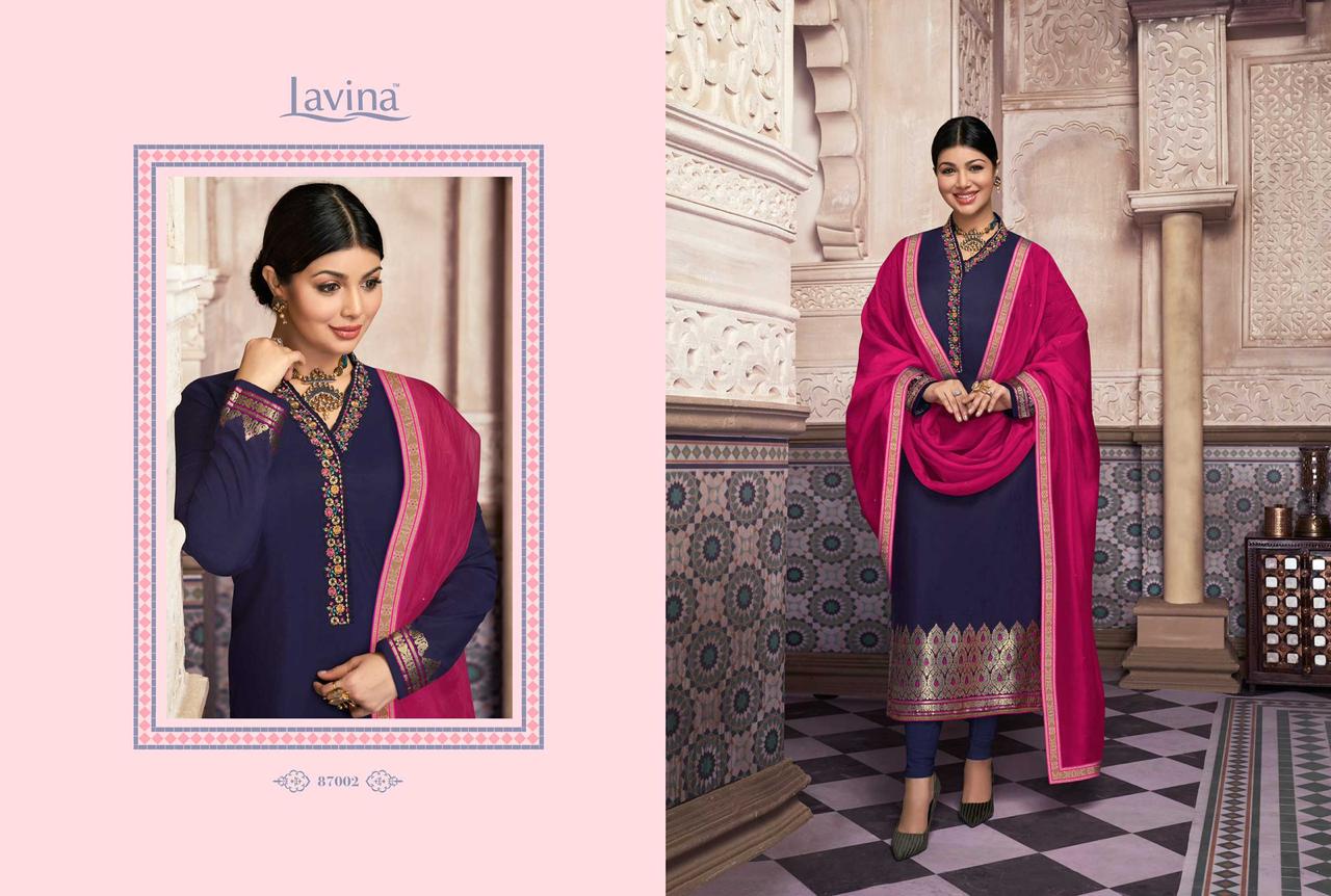 Lavina Presents Lavina Vol 87 Catalog Wholesale Rates Supplier Surat Pratham Fashion