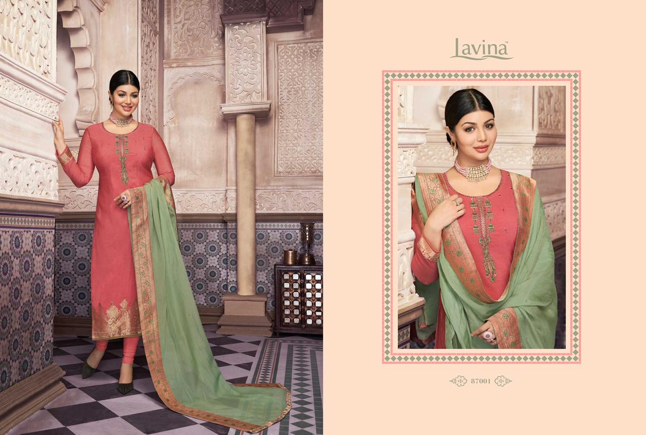 Lavina Presents Lavina Vol 87 Catalog Wholesale Rates Supplier Surat Pratham Fashion