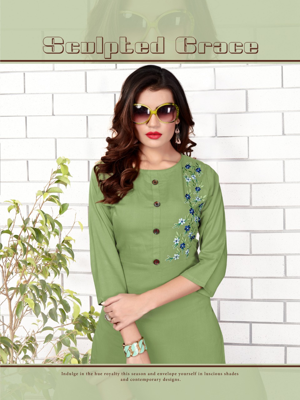 Ladyview Plazzo Point Catalogue Fancy Rayon Party Wear Kurtis With Plazzo Collection Wholesale Surat