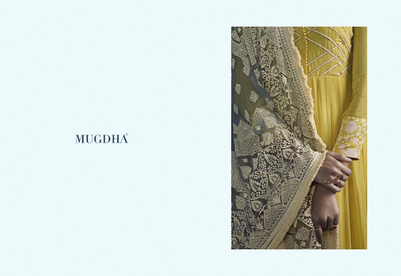 Mugdha Monika 11045-11049 Series Fancy Jequard Embroidery Work Suits Collection Wholesale Rates Online Supplier From Surat