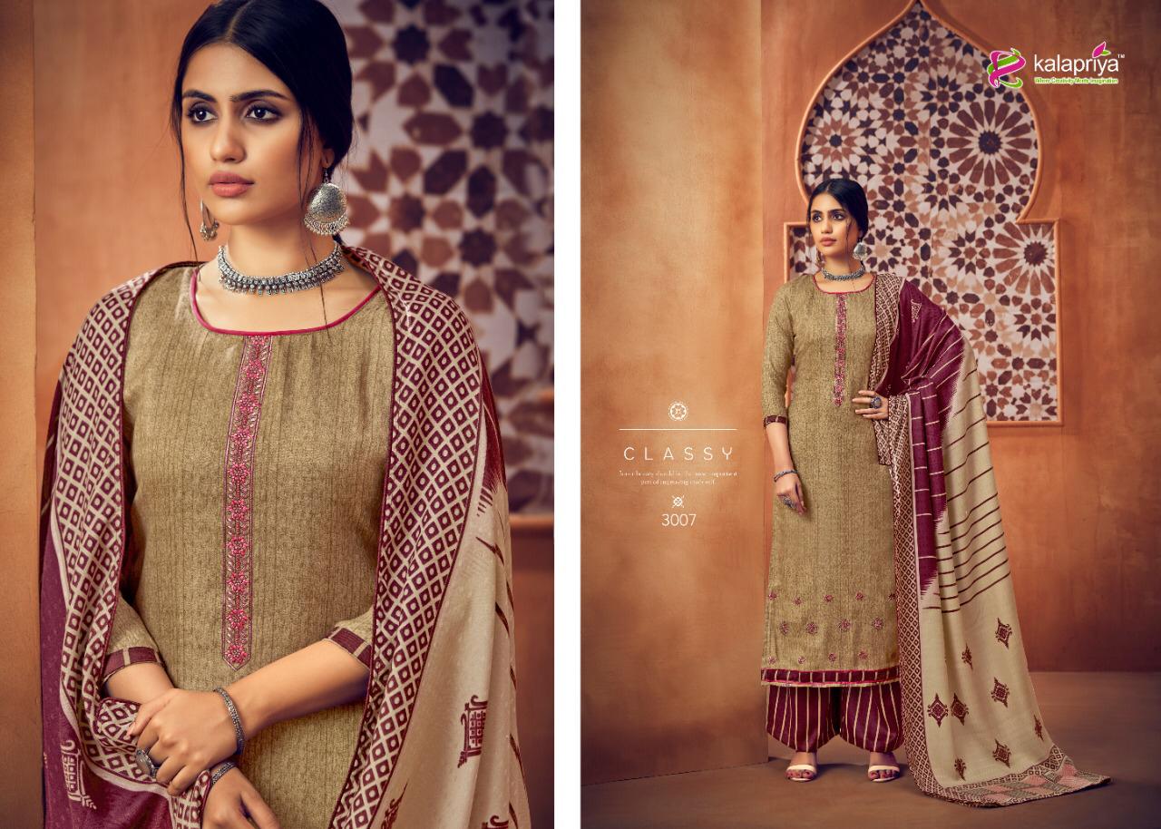 Prints Of Picasso By Kalapriya Exclusive Pashmina Suits Wholesale Collection Surat