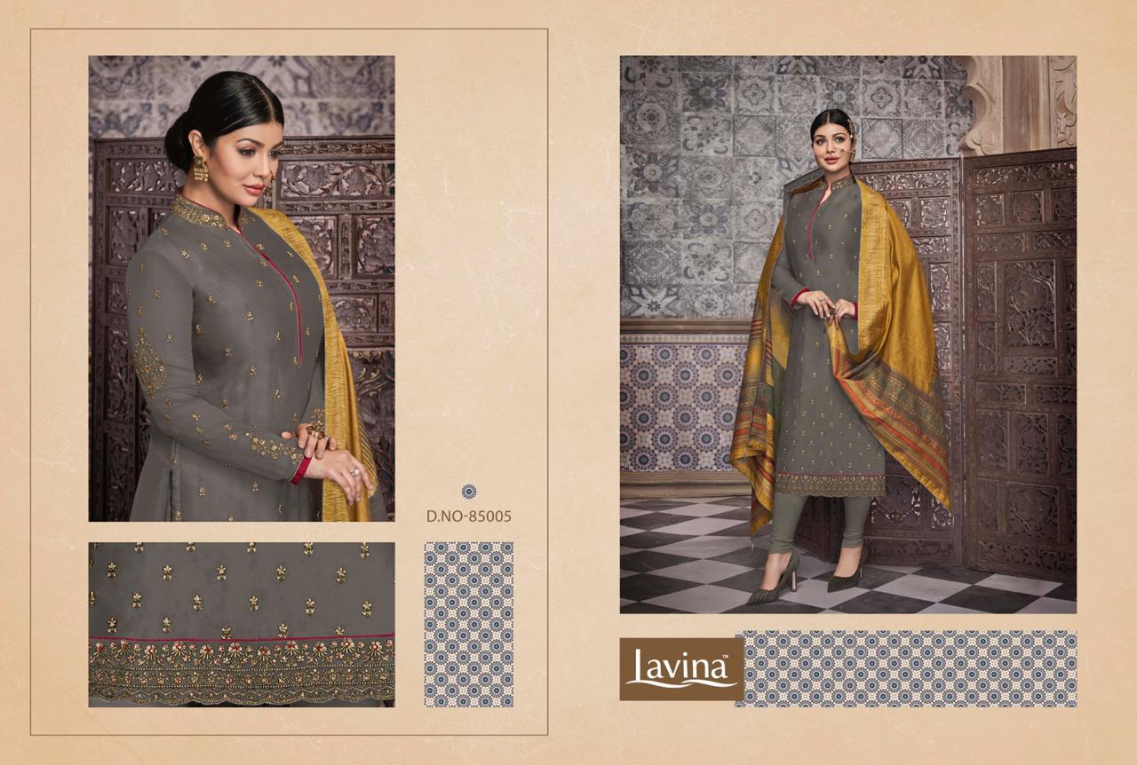 Lavina Vol 85 By Lavina Fashion 85001-85005 Series Designer Suits Online Wholesale Suppliers