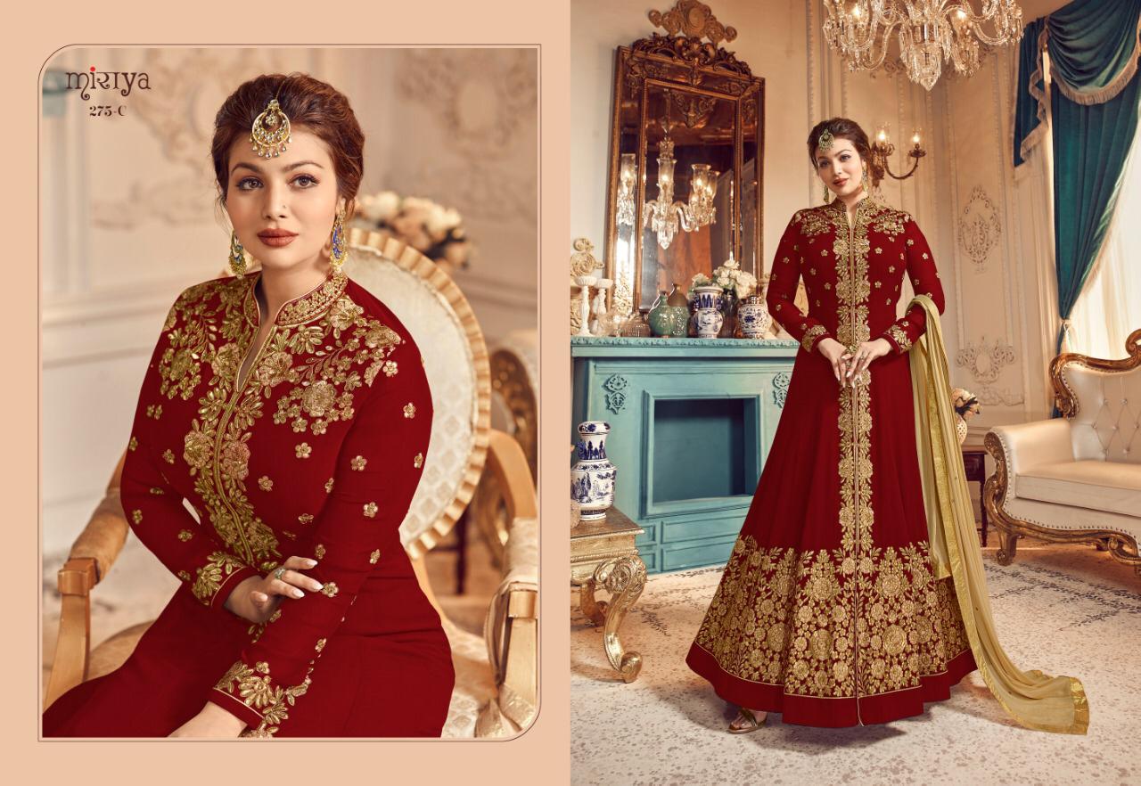 Aarav Miraya Vol 8 Georgette Festive Wear Suits Collection Wholesale Price Supplier In Surat