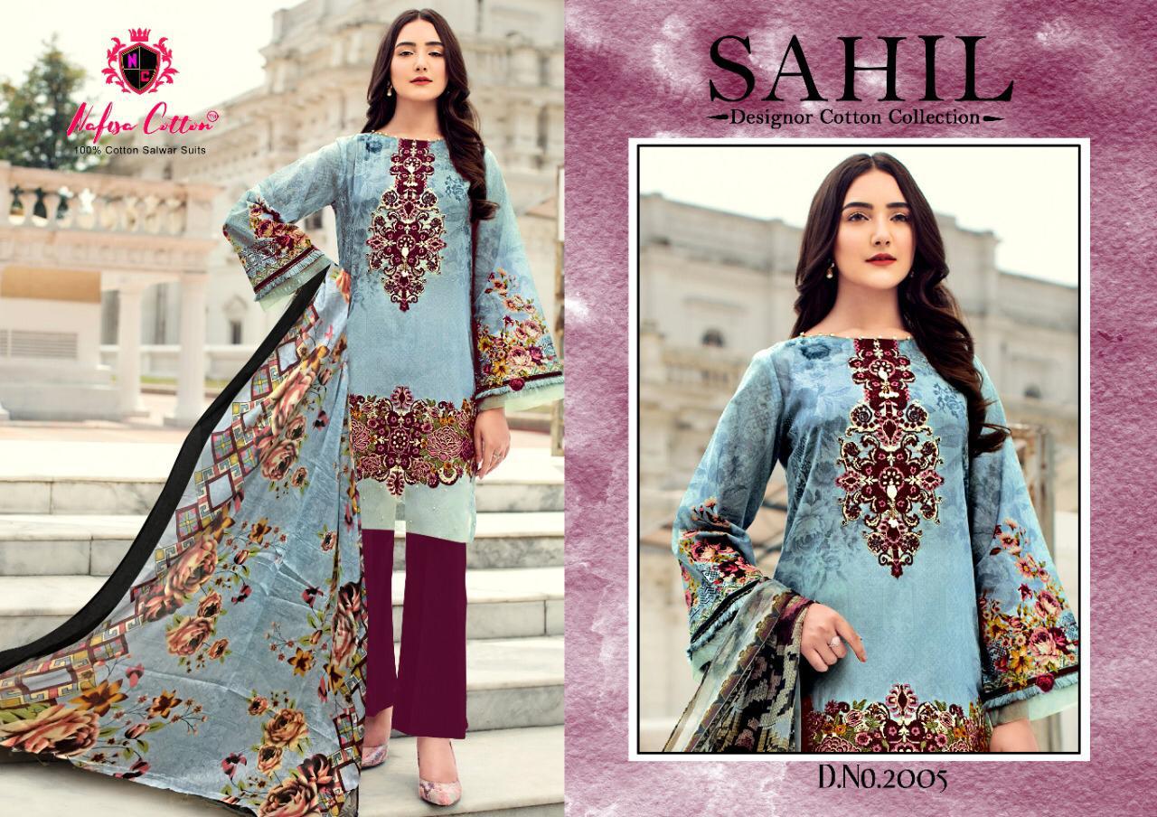 Nafisa Cotton Sahil Vol 4 Cotton Suits Collection Wholesale Price