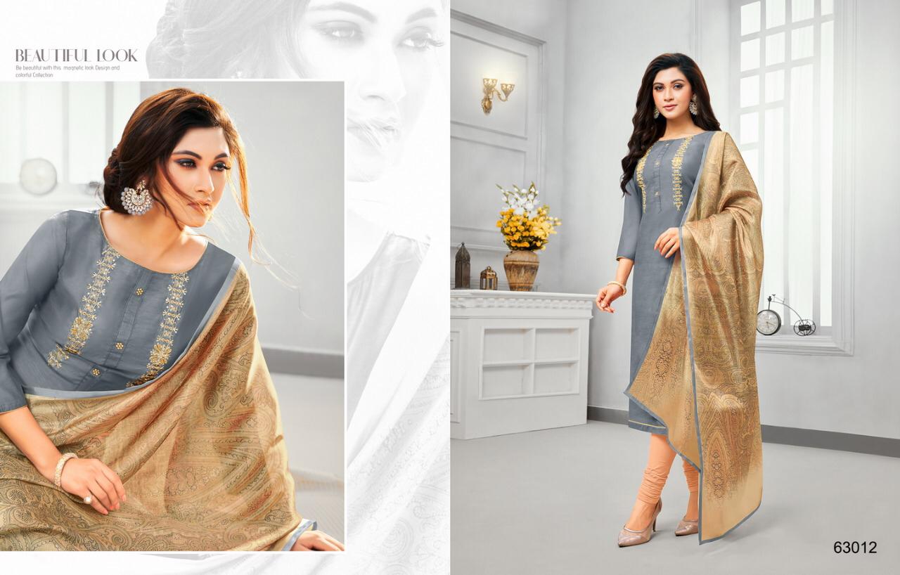 Spring Vol-3 Kapil Trendz 63000-63013 Series Cotton Dress Material Wholesaler