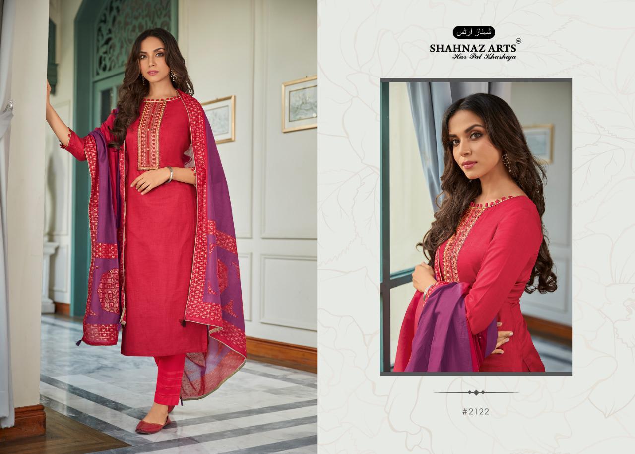 Shahnaz Arts Panihari Vol-2 2121-2128 Series Fancy Jam Cotton Dress Material Catalogue Wholesale Price