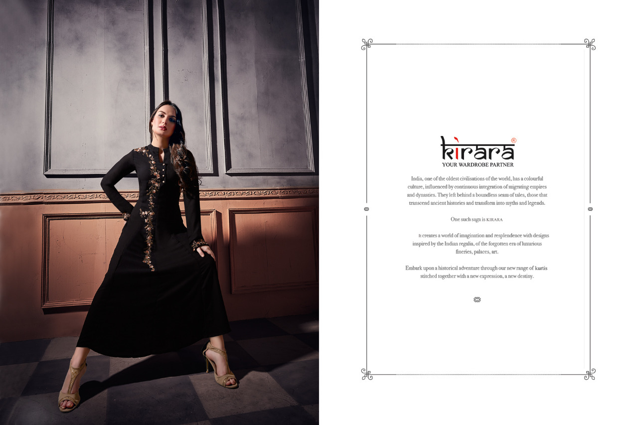Kirara Presents Panache Fancy Designer Long Kurtis Catalogue Wholesale Price