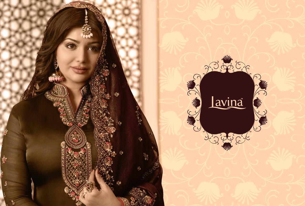 Lavina Vol-65 65001-65006 Series Fancy Georgette Dress Material Wholesale Dealer In Surat