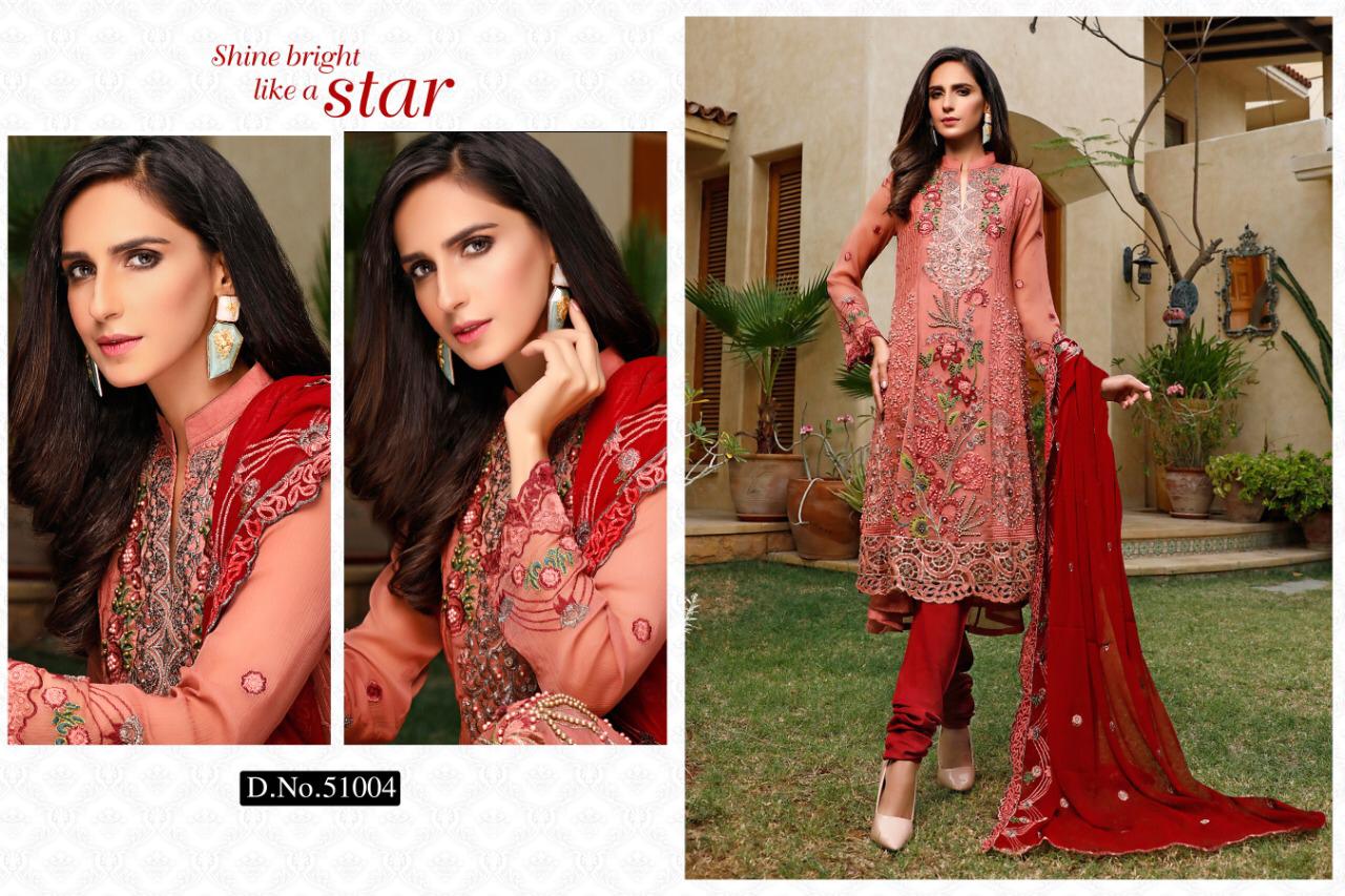 Fauzia Embroidery Collection Charizma Designer Pakistani Suits Wholesaler At Surat