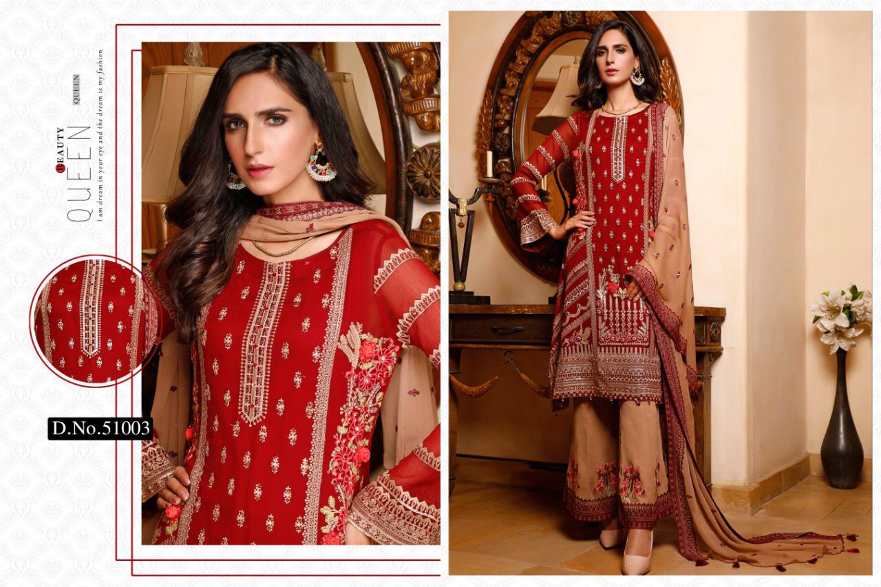 Fauzia Embroidery Collection Charizma Designer Pakistani Suits Wholesaler At Surat