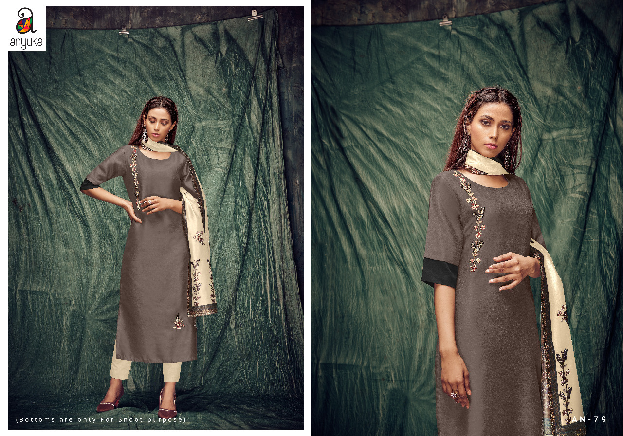 Buy Anyuka Reyes Catalogue Wholesale Rates Fancy Kurtis With Dupatta Collection Online Suppliers