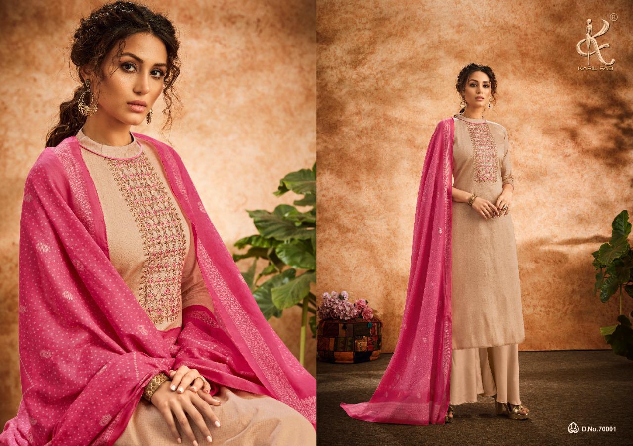 Kapil Trendz Presents Divaa 70001-70006 Series Cotton Dress Material Collection Wholesale Rates Surat