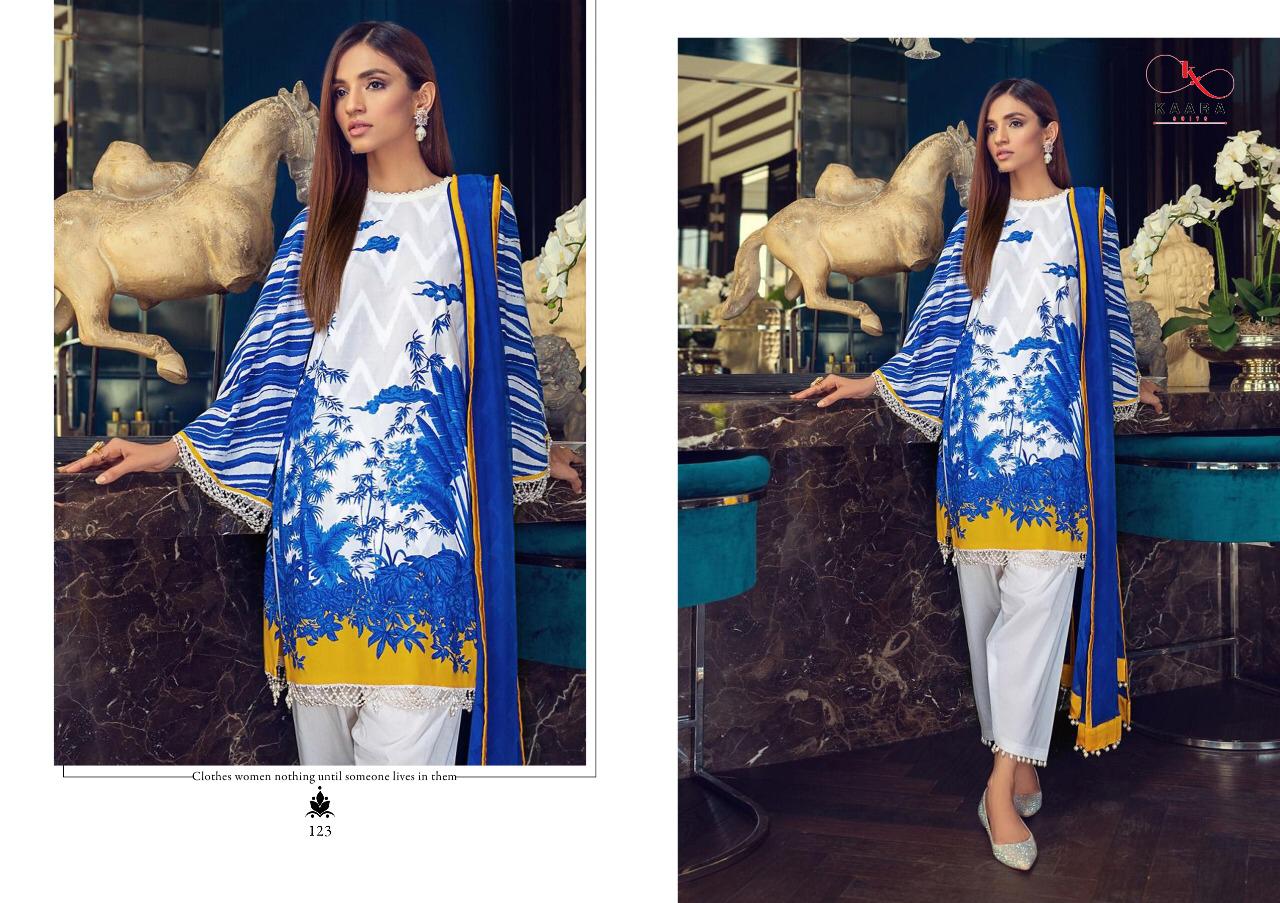 Kaara Suits Muzlin Pure Cotton Pakistani Suits Wholesale Price Dealer In Surat
