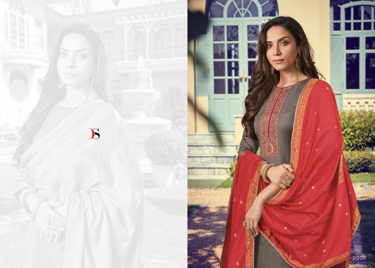 Deepsy Monalisa 2001-2006 Series Fancy Silk Designer Suits Collection Wholesale Rates In Surat