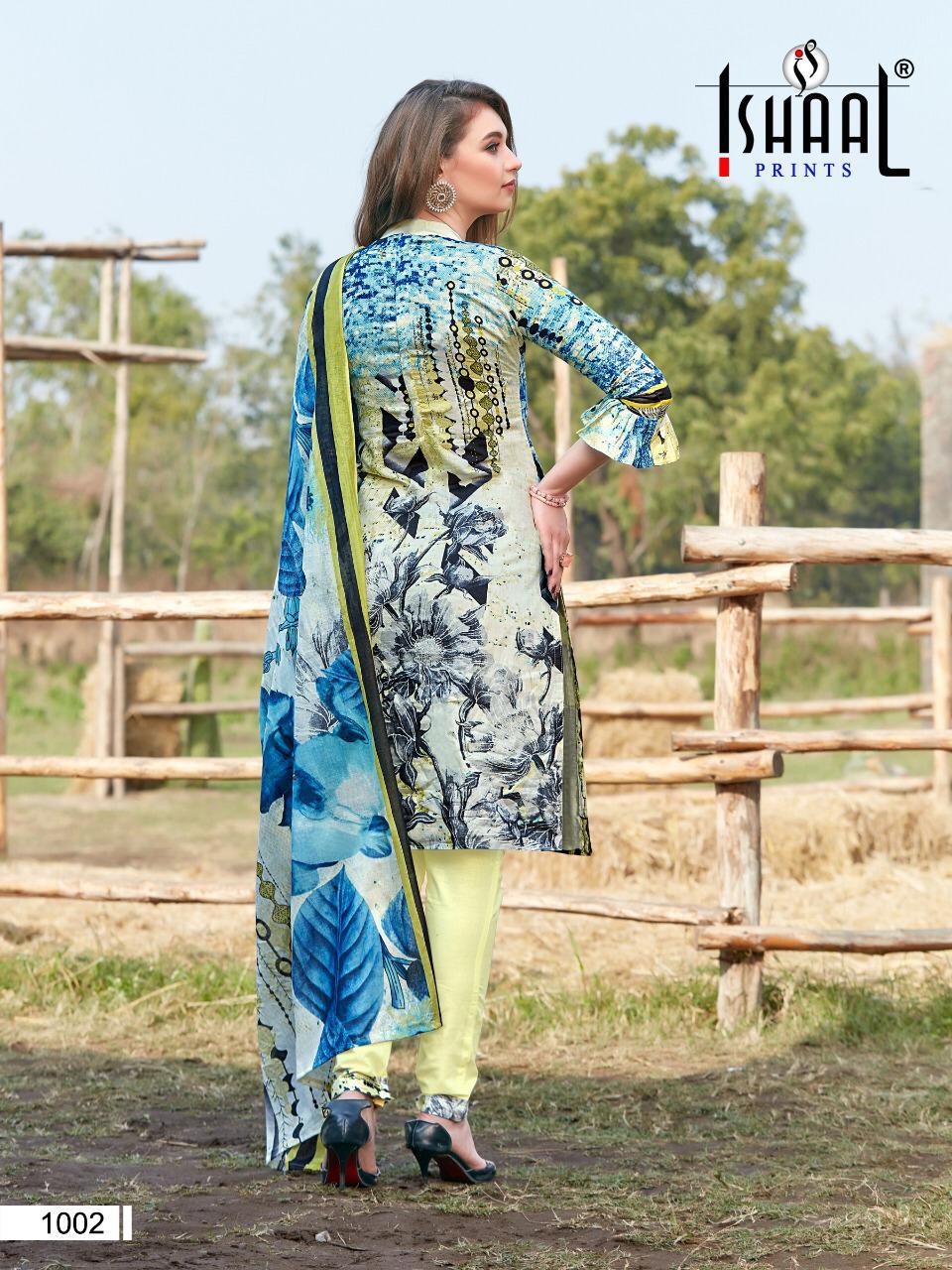 Gulmohar By Ishaal Prints Fancy Lawn Wholesale Dress Materials Collection Online Suppliers