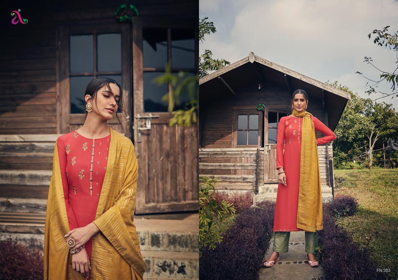 Angroop Plus Nazia Pure Jam Silk Work Suits Collection Wholesale Rates Surat