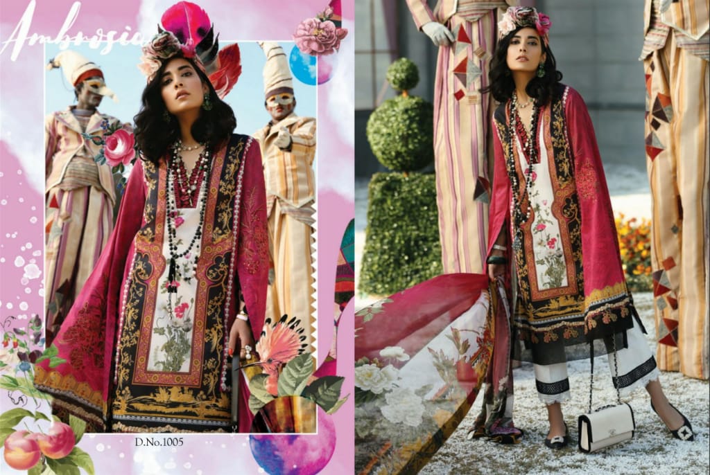 Levisha Launch Zaha Fancy Silk Crepe Prints Suits Collection Wholesale Rates From Surat