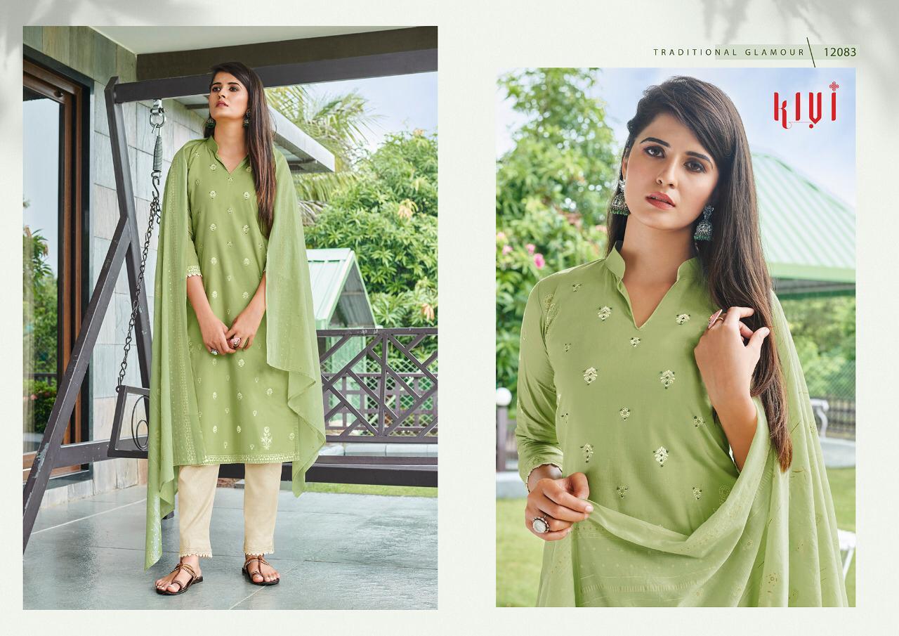 Kivi By Kajree Fashion Rapid Catalogue Cotton Designer Suits Collection Wholesale Suppliers