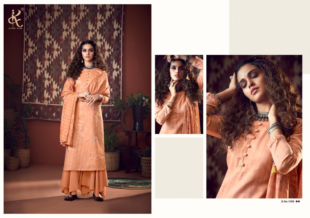 Kapil Fab Kanish Vol 2 Pure Cotton Satin Fancy Dress Material Wholesale Rate Surat