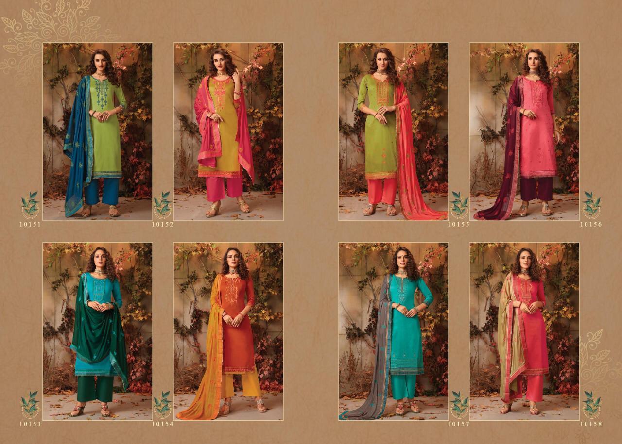 Ramaiya Delight Exclusive Silk Work Salwar Kameez Collection Wholesale Rates From Surat