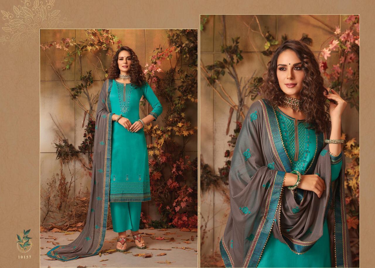 Ramaiya Delight Exclusive Silk Work Salwar Kameez Collection Wholesale Rates From Surat