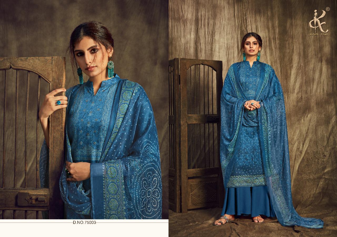 Kapil Fab Rangrez Fancy Cotton Prints Dress Materials Collection Wholesale Surat