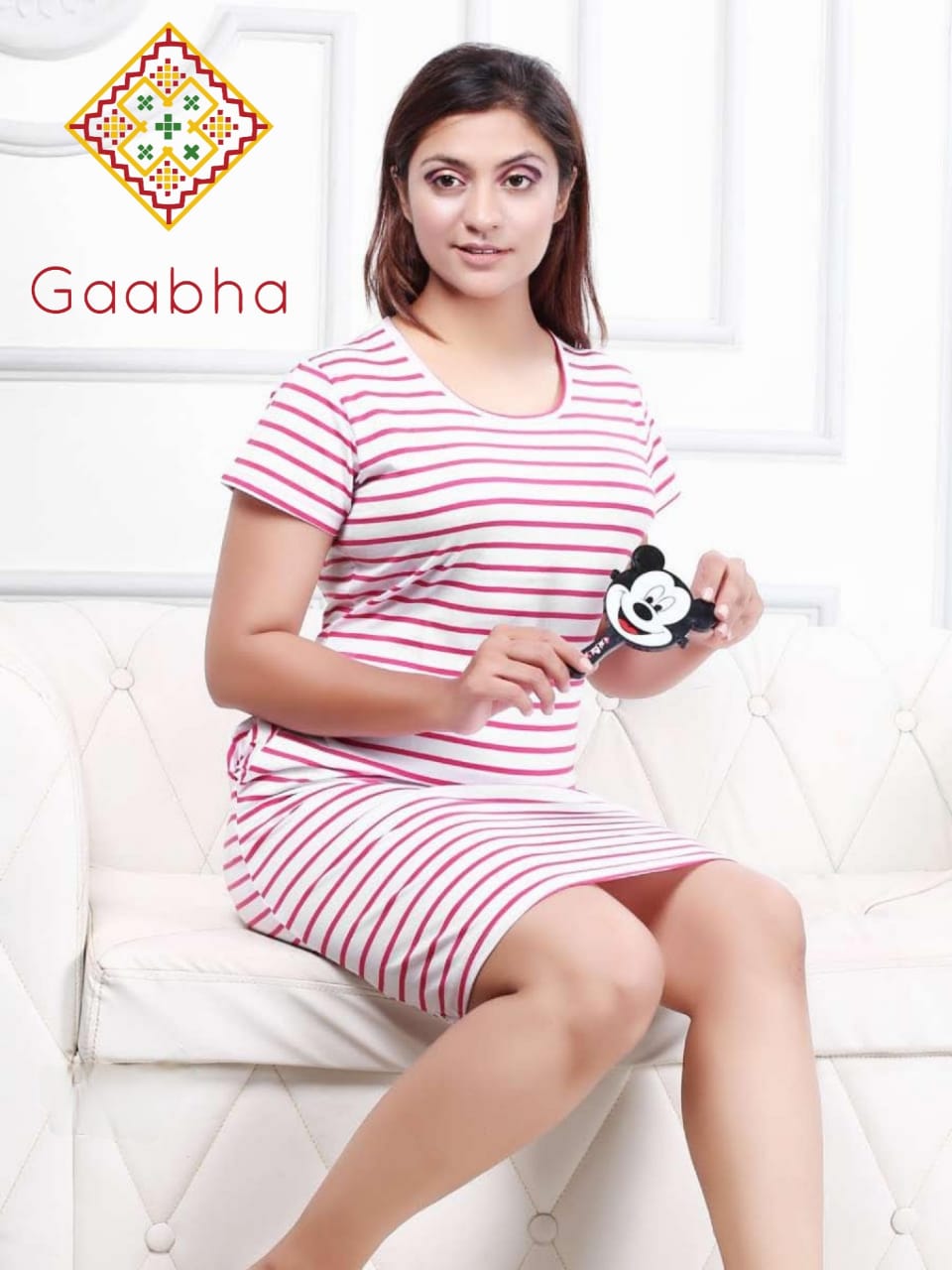 Gaabha Nighty Vol-1 Cotton Nighty Comfort Wear Collection Wholesale Rates Surat