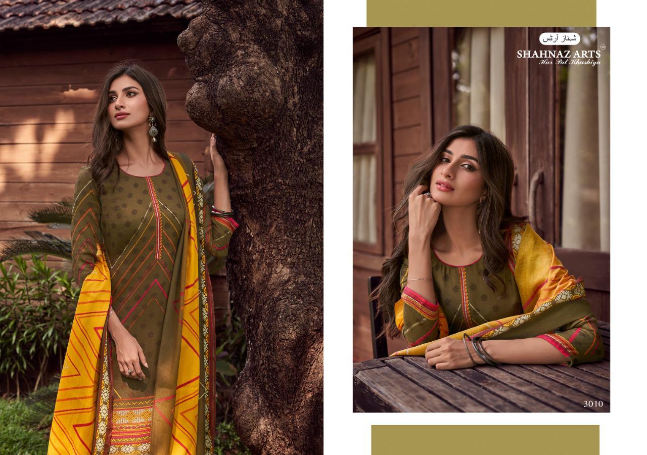 Gulshan Vol-4 By Shahnaz Arts Heavy Pashmina Suits Wholesale Collection