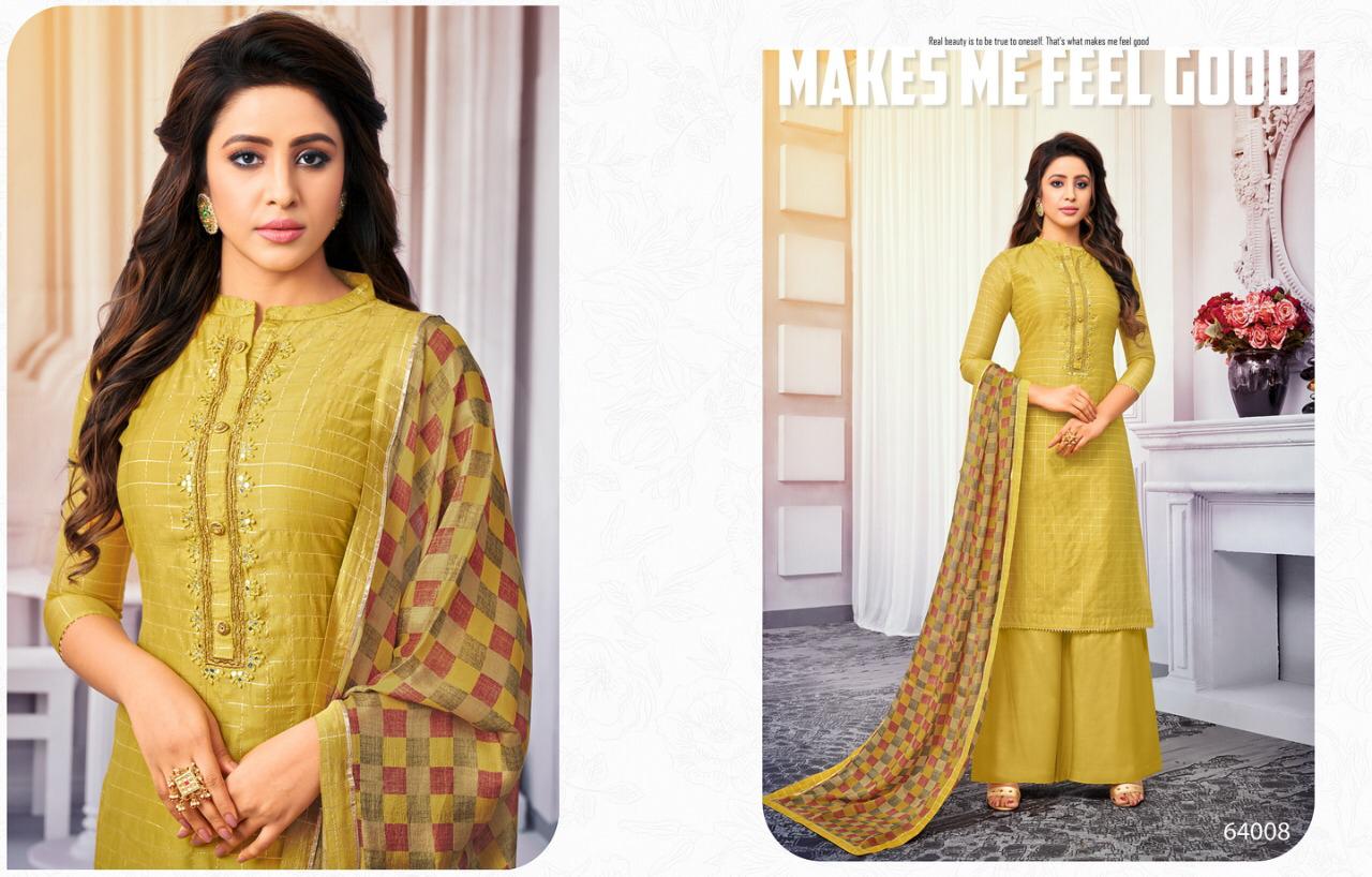 Secrets By Kapil Trendz Fancy Silk Designer Work Dress Materials Wholesale Collection From Surat