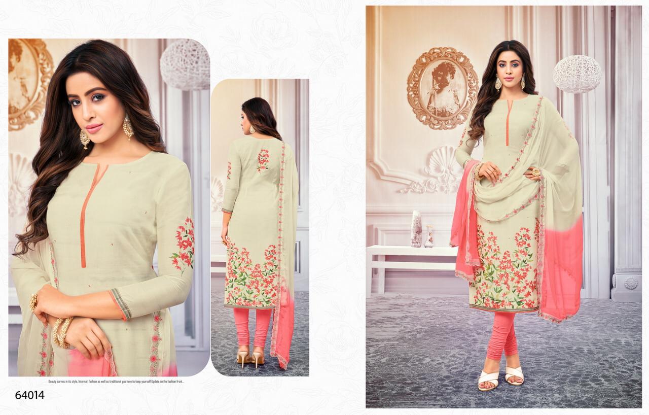 Secrets By Kapil Trendz Fancy Silk Designer Work Dress Materials Wholesale Collection From Surat